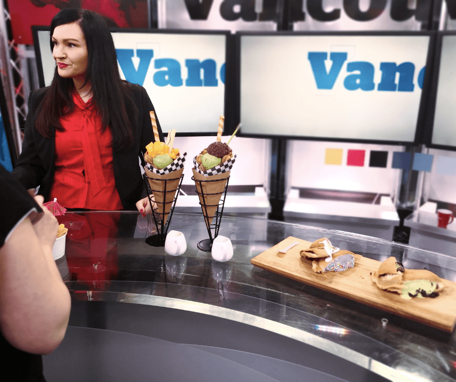 CBC media feature about 17˚C Bubble Tea & Dessert Café shaved ice