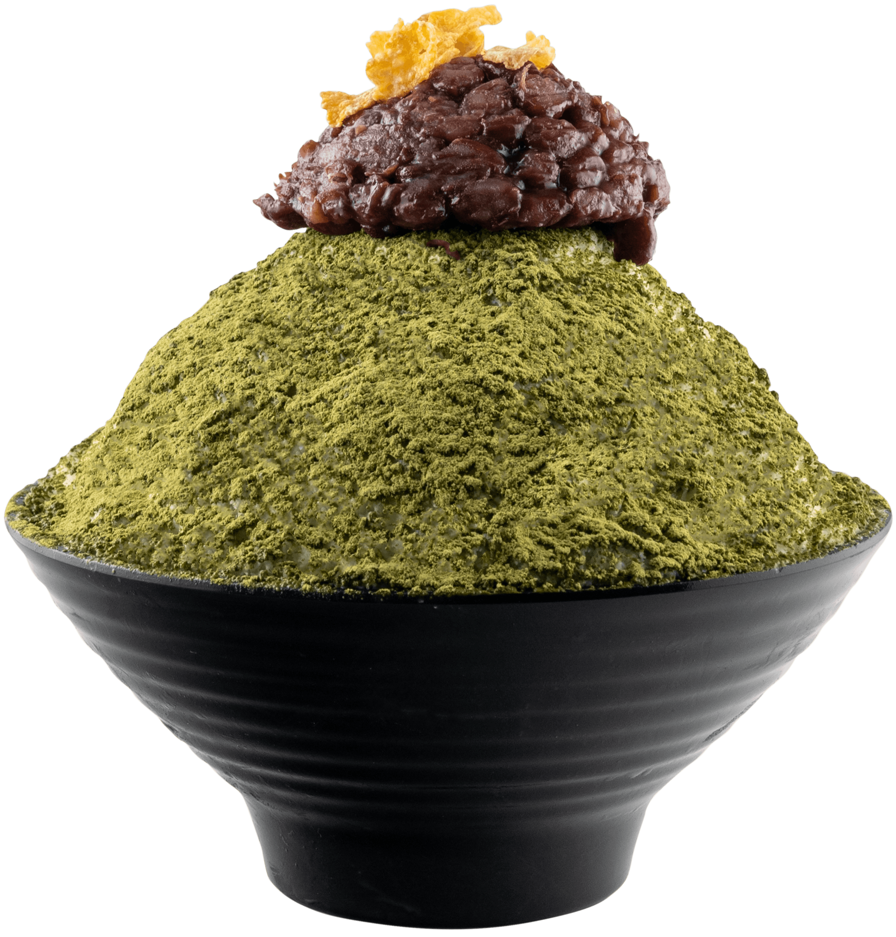 Mini Melt Ice Pot shaved ice dessert with chocolate soil at 17˚C Café Vancouver
